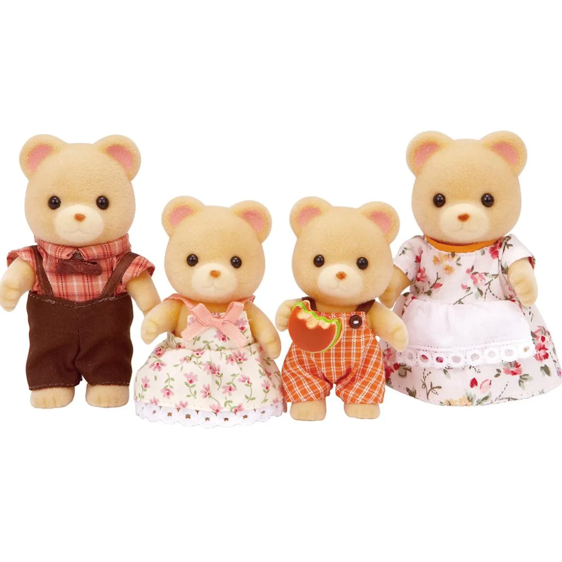 EPOCH PARA IMAGINAR S.L. Sylvanian Families - Familia Oso Pardo* Coleccionables Y Mini Mundos