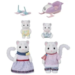 EPOCH PARA IMAGINAR S.L. Sylvanian Families - Familia leopardo de las nieves