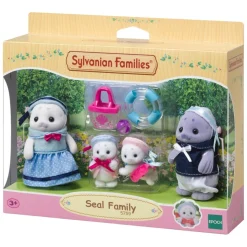 EPOCH PARA IMAGINAR S.L. Sylvanian Families - Familia Foca* Coleccionables Y Mini Mundos