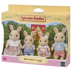 EPOCH PARA IMAGINAR S.L. Sylvanian Families - Familia conejo de leche - figura de juguete ㅤ* Coleccionables Y Mini Mundos