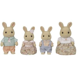 EPOCH PARA IMAGINAR S.L. Sylvanian Families - Familia conejo de leche - figura de juguete ㅤ* Coleccionables Y Mini Mundos