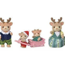 EPOCH PARA IMAGINAR S.L. Sylvanian Families - Familia Reno - Casa de muñecas y figura de juguete* Coleccionables Y Mini Mundos