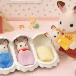 SYLVANIAN FAMILIES - Habitación de los trillizos.