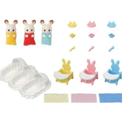 SYLVANIAN FAMILIES - Habitación de los trillizos.