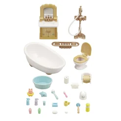 EPOCH PARA IMAGINAR S.L. Sylvanian Families - Set Baño* Coleccionables Y Mini Mundos