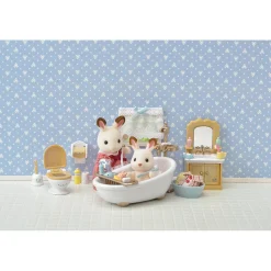 EPOCH PARA IMAGINAR S.L. Sylvanian Families - Set Baño* Coleccionables Y Mini Mundos