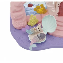 EPOCH PARA IMAGINAR S.L. Sylvanian Families - Set de juguetes Castillo de Sirenas y Familias* Coleccionables Y Mini Mundos