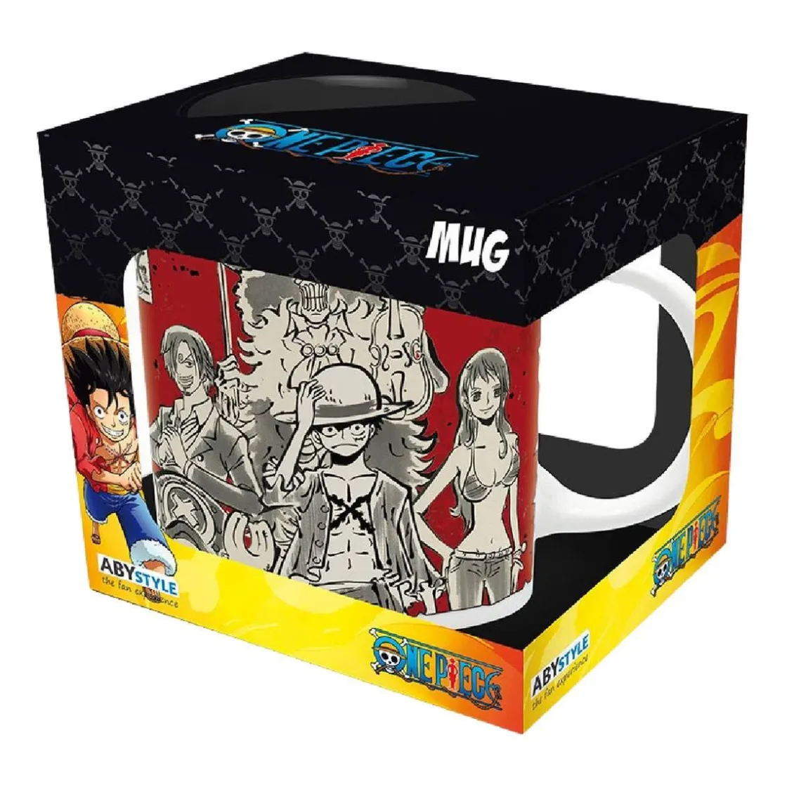 ABYSSE CORP Taza cerámica Luffy´s