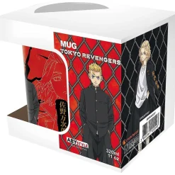 ABYSSE CORP Taza Tokyo Revengers 320 ml con Draken, Takemichi y Mikey* Friki Zone|Merchandising