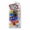 CONCENTRA Tech Deck - Pack 4 mini skates (varios modelos)* Vehículos Y Circuitos