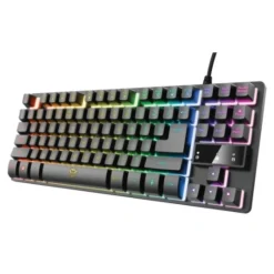 TOYS R US CE Teclado con iluminación TKL gaming - Trust GXT 833 THADO (español)* Videojuegos