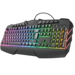 TOYS R US CE Teclado para Gaming Led semimecánico (Español) - Trust GXT 881 ODYSS