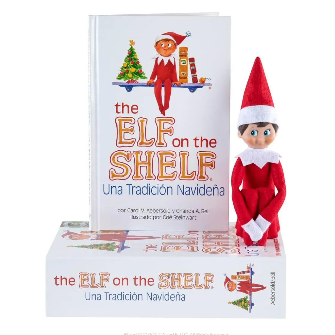 CEFA The Elf on The Shelf - Cuento y Muñeco Elf Chico* Juguetes Educativos Y Libros