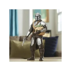 HASBRO EUROPEAN The Mandalorian - El Mandaloriano y Grogu - Figuras Galactic Action