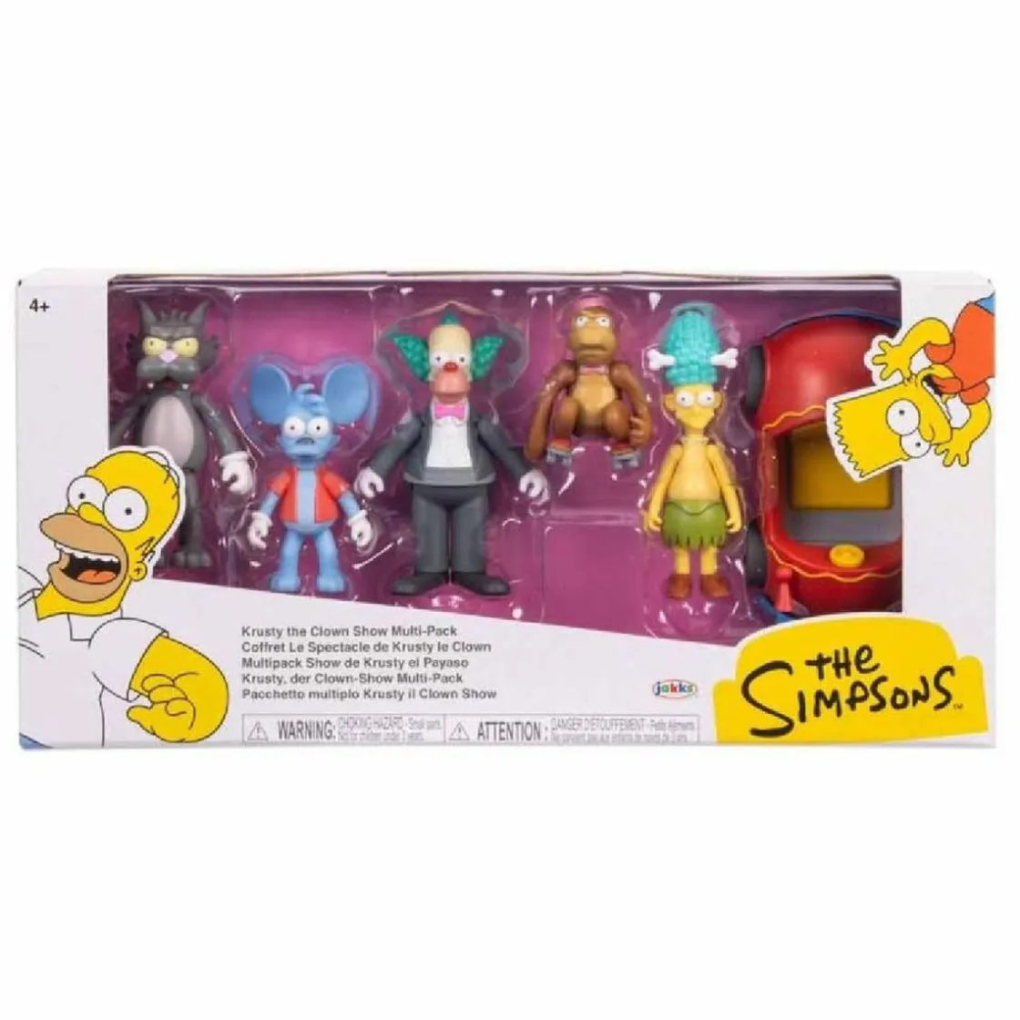 JAKKS PACIFIC The Simpsons - Pack 6 figuras articuladas