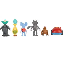 JAKKS PACIFIC The Simpsons - Pack 6 figuras articuladas