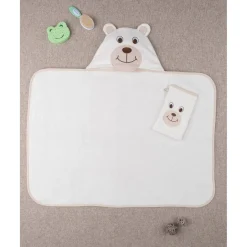 Prenatal Toallita de Esponja Unisex "Osito"* Recién Nacido·Ropa Y Accesorios|Ropa Y Accesorios·Bañadores, Toallas Y Albornoces