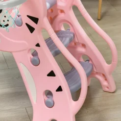 AIYAPLAY Tobogán 3 en 1 Tigre Rosa y Gris