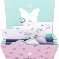 DEPESCHE Top Model - Archivador de papelería con papel de cartas