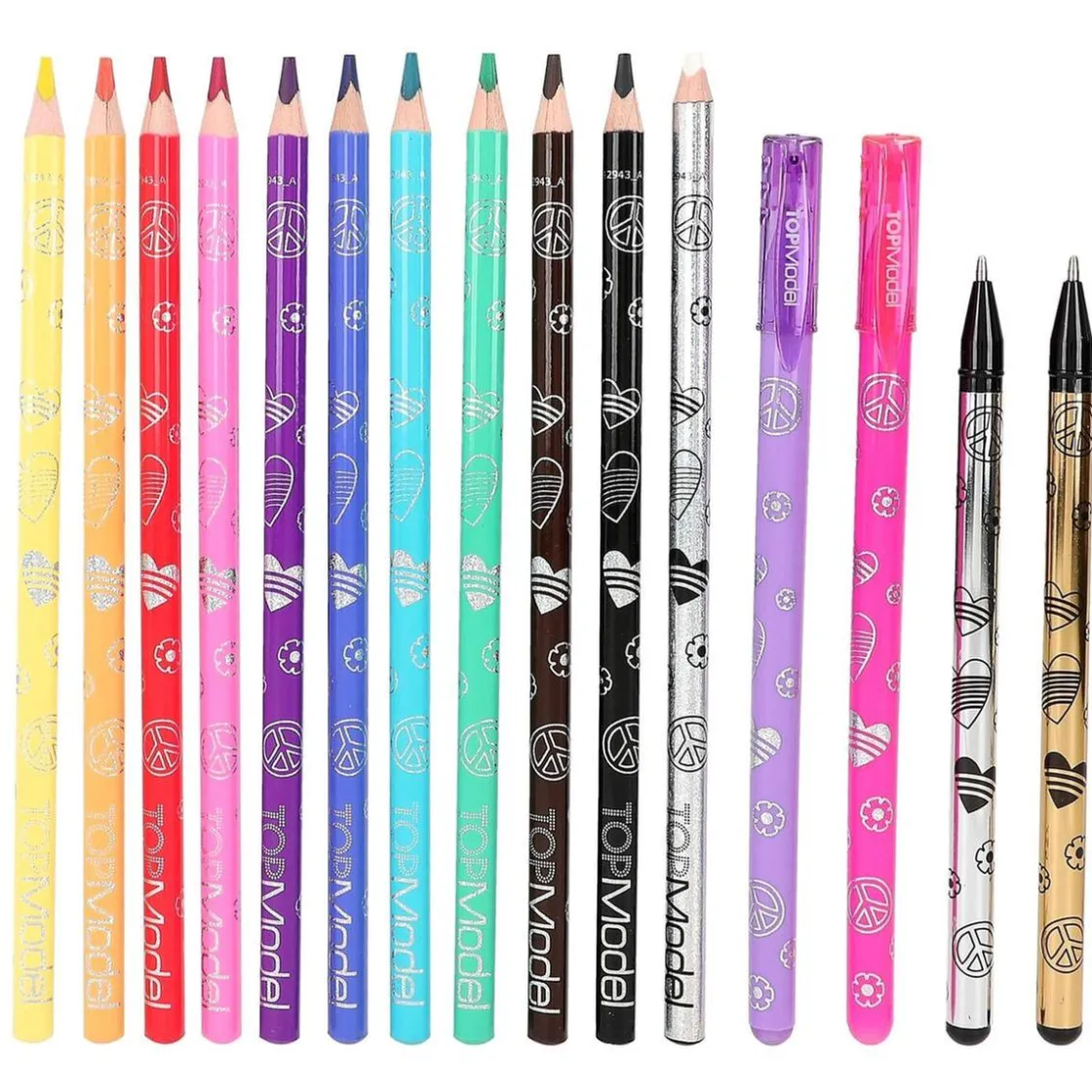 DEPESCHE Top Model - Libro de colorear con set de colores* Estilo De Vida