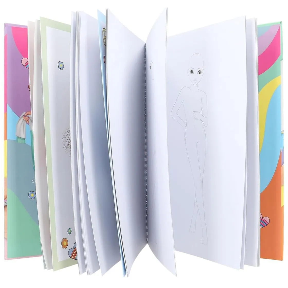 DEPESCHE Top Model - Libro de colorear con set de colores* Estilo De Vida