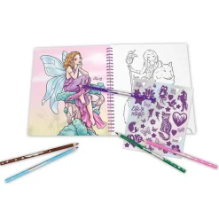 DEPESCHE Top Model - Libro para colorear con lentejuelas* Estilo De Vida