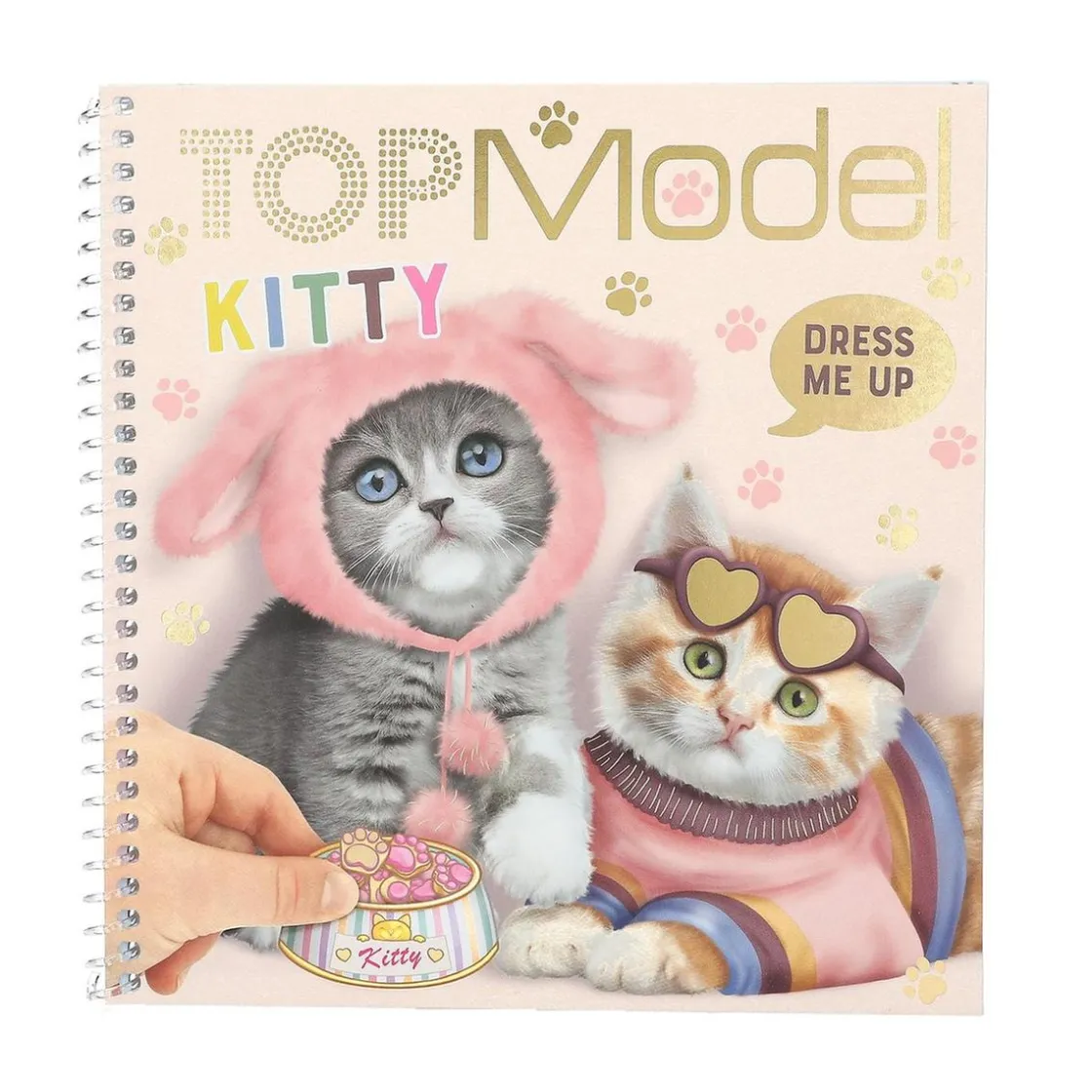 DEPESCHE Top Model - Libro pegatinas Dress me up Kitty* Estilo De Vida