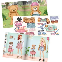 DEPESCHE Top Model - Stickerworld libro pegatinas team teddy