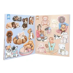 DEPESCHE Top Model - Stickerworld libro pegatinas team teddy