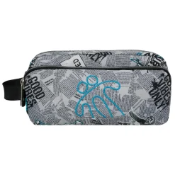 TOTTO - Estuche escolar 3 compartimentos Agapec Newspaper* Material Escolar