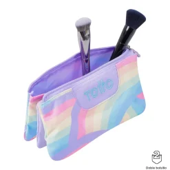 TOTTO - Estuche escolar arcoíris Tablero* Material Escolar