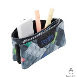 TOTTO - Estuche escolar bloques Tablero* Material Escolar