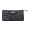 TOTTO - Estuche escolar salpicado color Tablero* Material Escolar