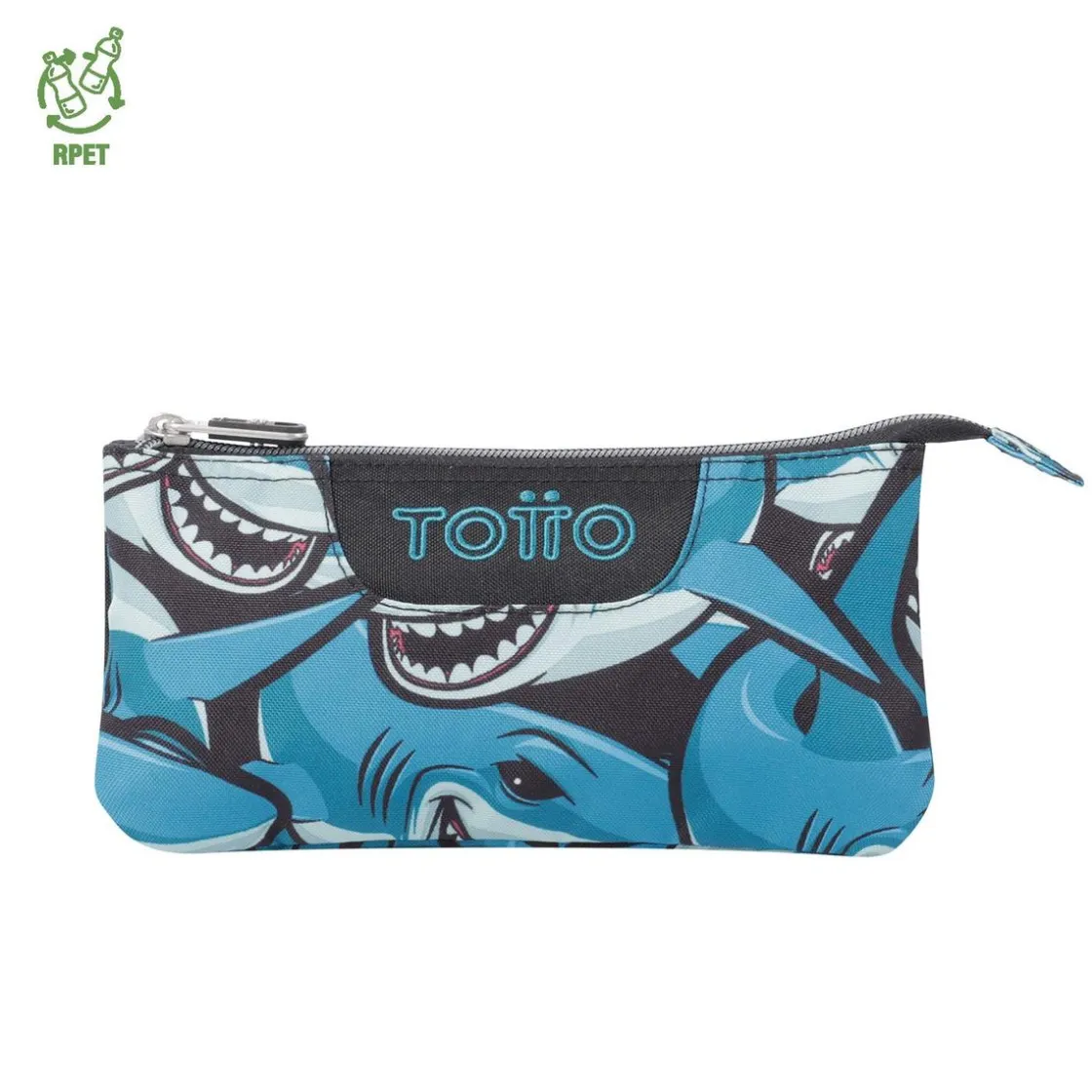 TOTTO - Estuche escolar tiburones Tablero