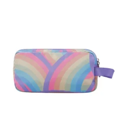 TOTTO - Estuche escolar tres compartimentos arcoíris Agapec* Material Escolar