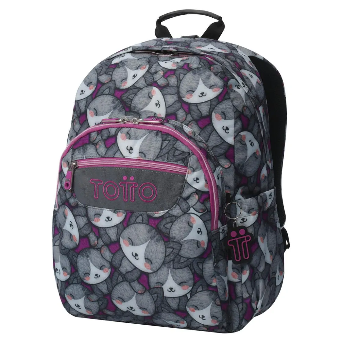TOTTO - Mochila Acuareles Kitten Rose