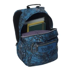 TOTTO - Mochila Acuareles - Urban Graph* Material Escolar