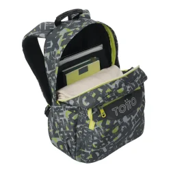TOTTO - Mochila Acuareles Texgrunge* Material Escolar