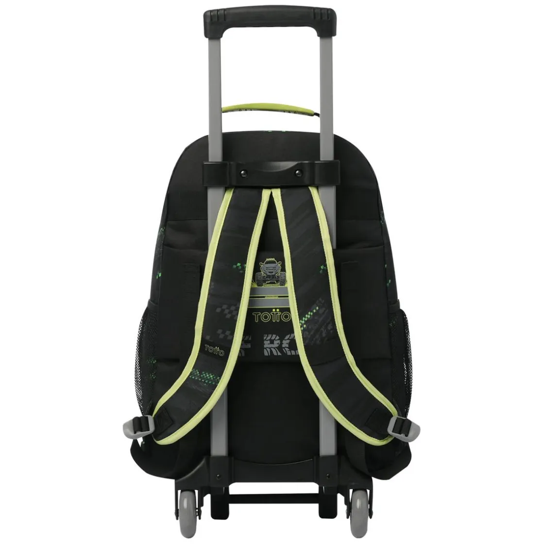 TOTTO - Mochila con ruedas Monster Race L