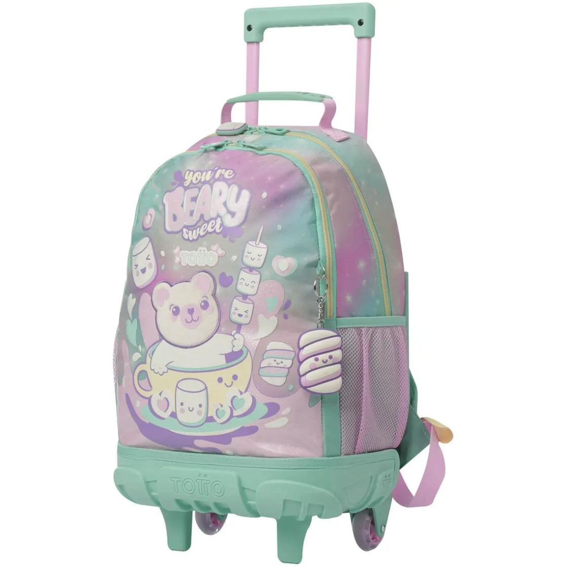 TOTTO - Mochila con ruedas Mellow M* Material Escolar