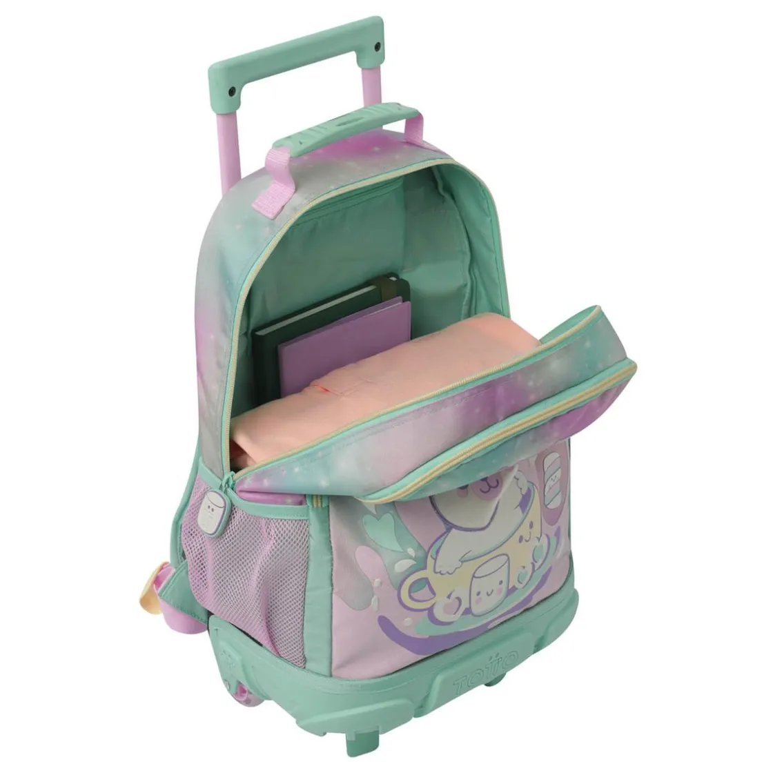 TOTTO - Mochila con ruedas Mellow M* Material Escolar