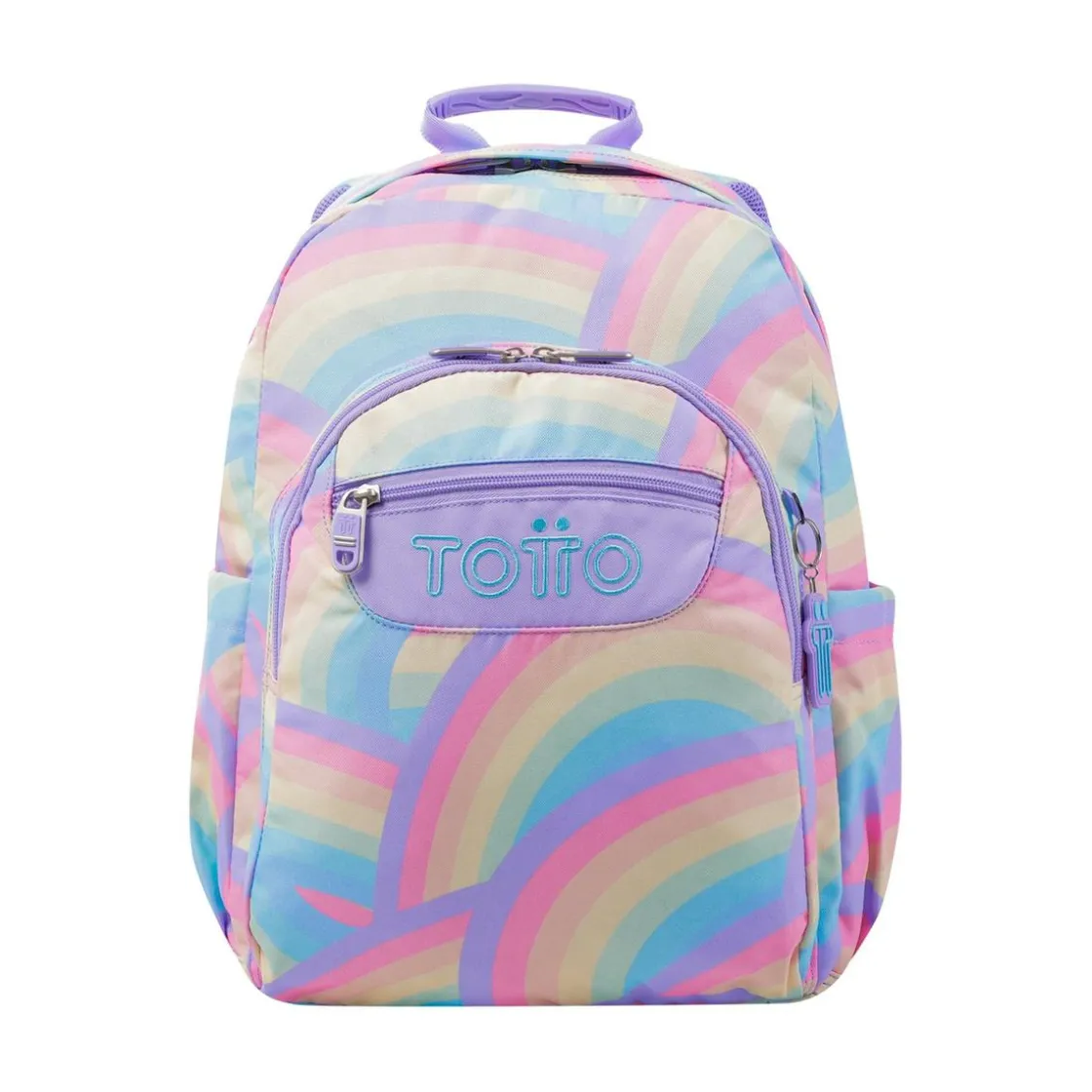 TOTTO - Mochila escolar arcoíris Acuarela* Material Escolar