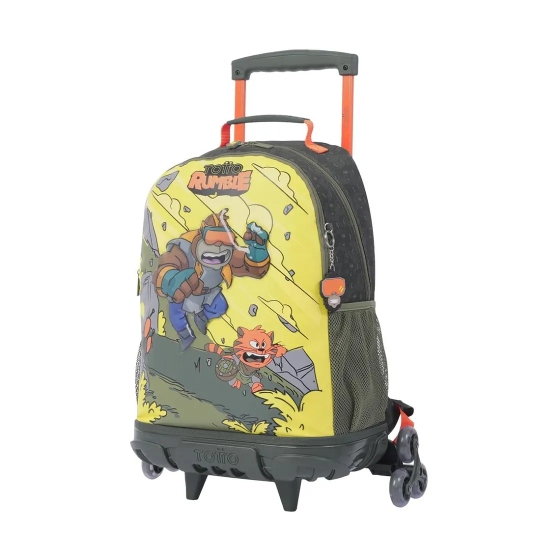 TOTTO - Mochila escolar con ruedas grande Brawlmaster* Material Escolar