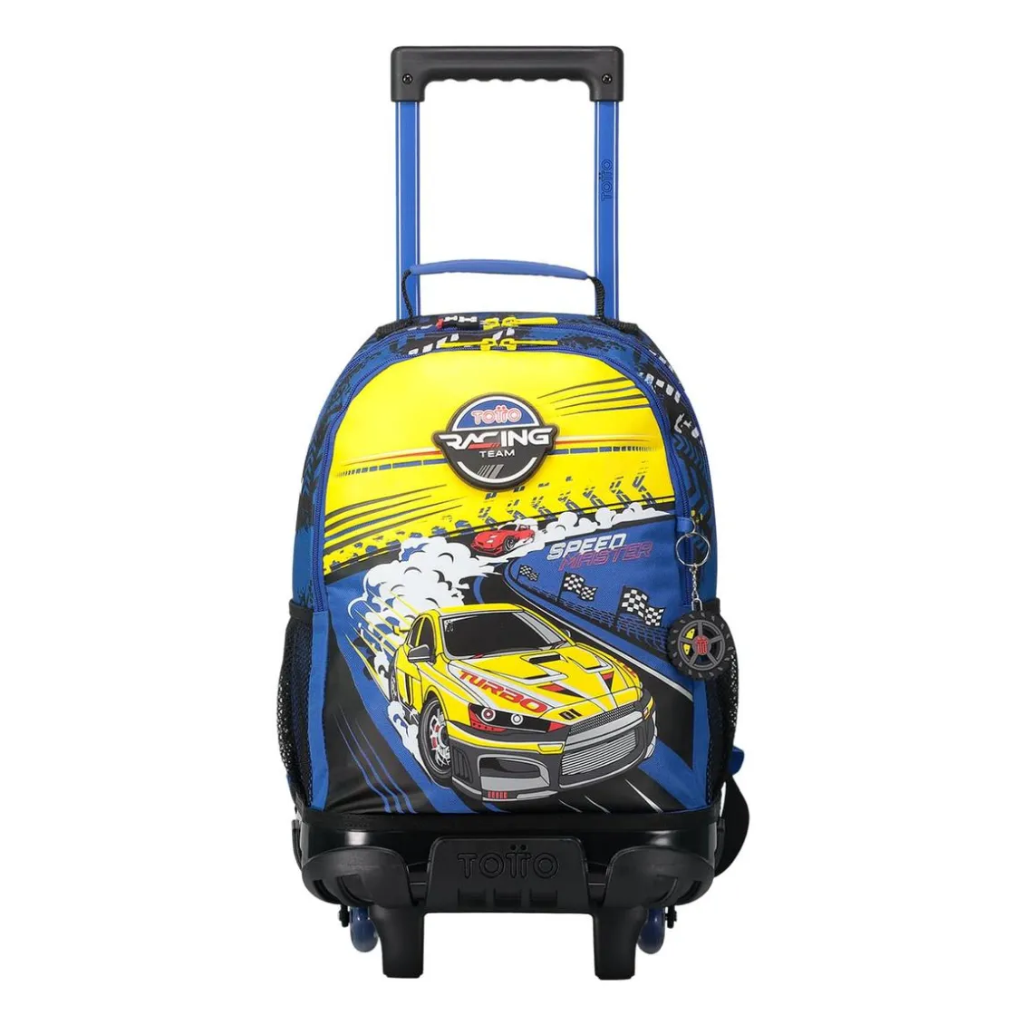 TOTTO - Mochila escolar con ruedas mediana Velocity* Material Escolar