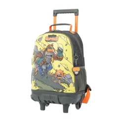 TOTTO - Mochila escolar con ruedas mediana Brawlmaster* Material Escolar