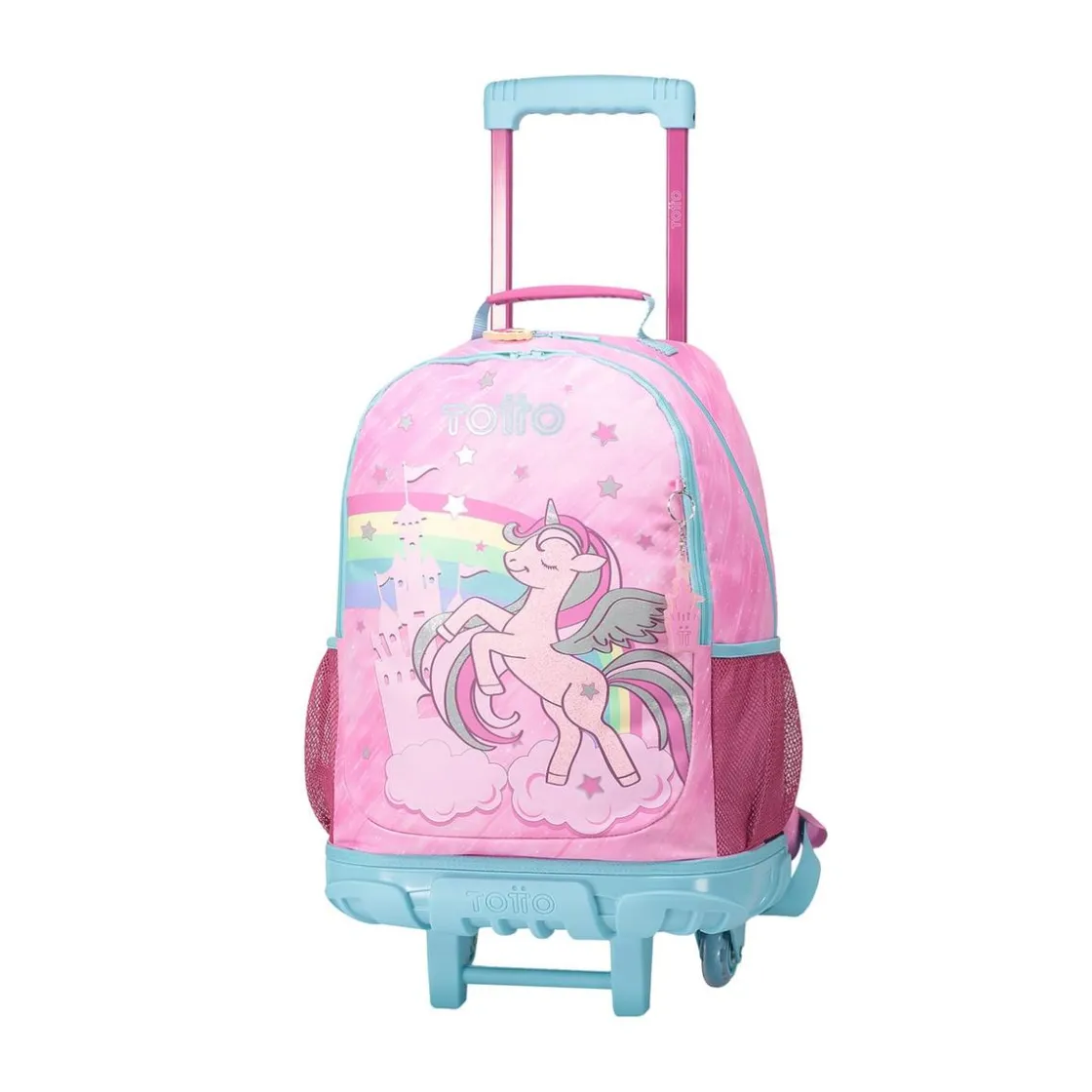 TOTTO - Mochila escolar con ruedas grande Fantasy* Material Escolar