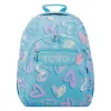 TOTTO - Mochila escolar corazones pintados Acuarela* Material Escolar