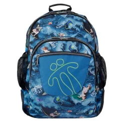 TOTTO - Mochila escolar Crayoles - Océano