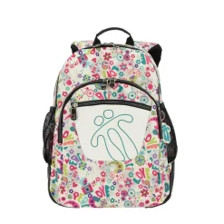 TOTTO - Mochila escolar Crayoles - Flores