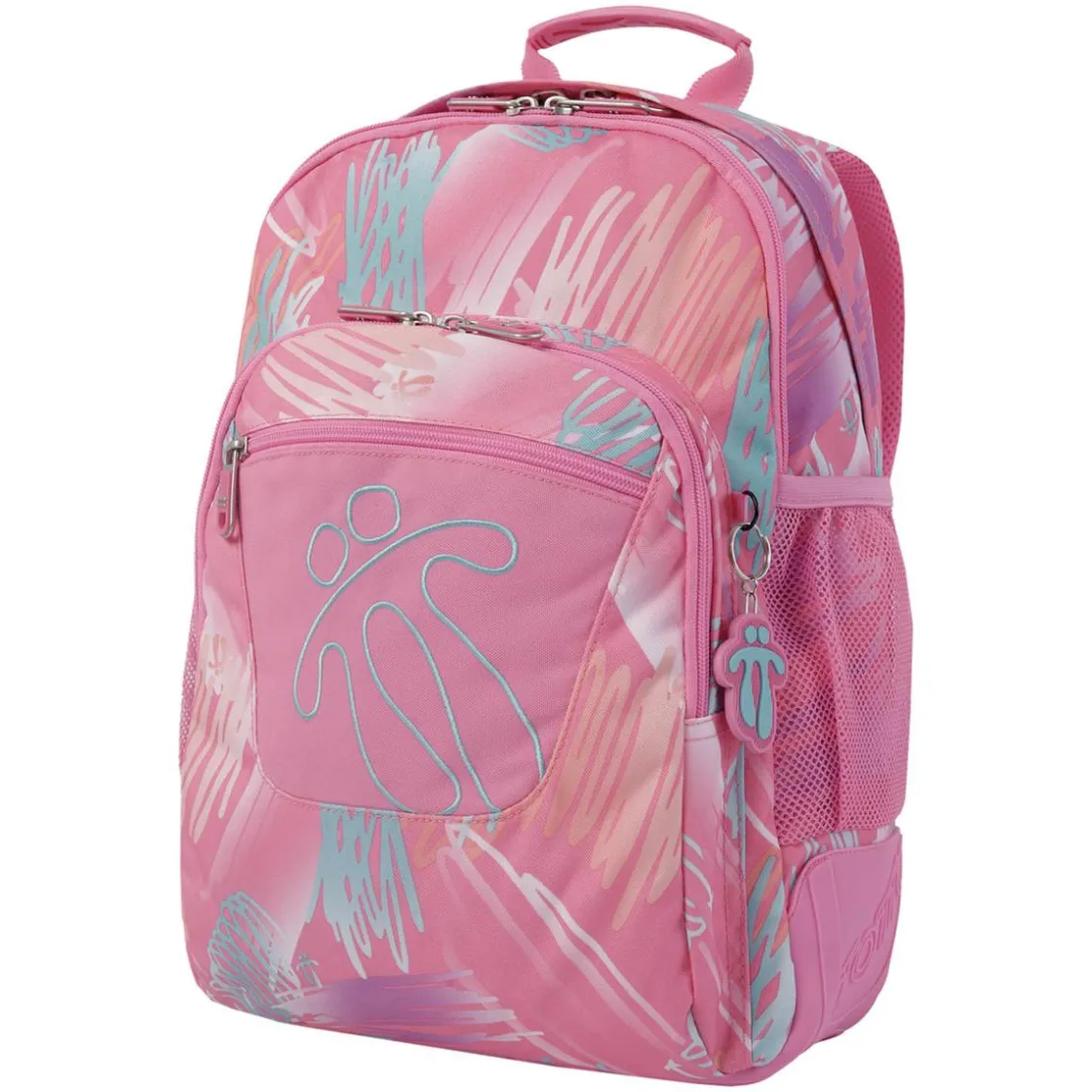 TOTTO - Mochila escolar Ecole estampado Lilac